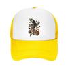 Vintage Eagle Guitar Rebel Spirit Mesh Baseball Cap Casual Hat Outdoor  For Womens Unisex FeUnisex