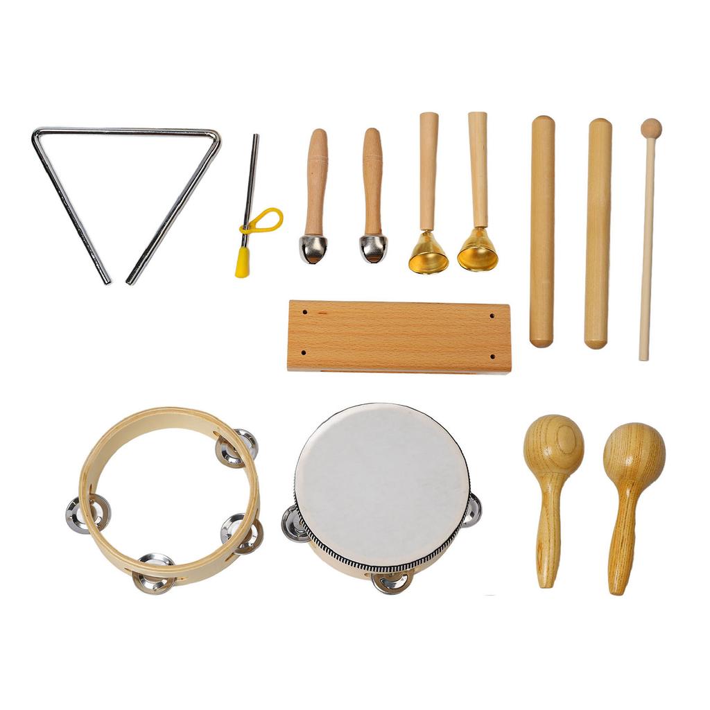 Orff Instrument Set Musical Percussion Kindergarten Early Learning Tool Teaching Aids
