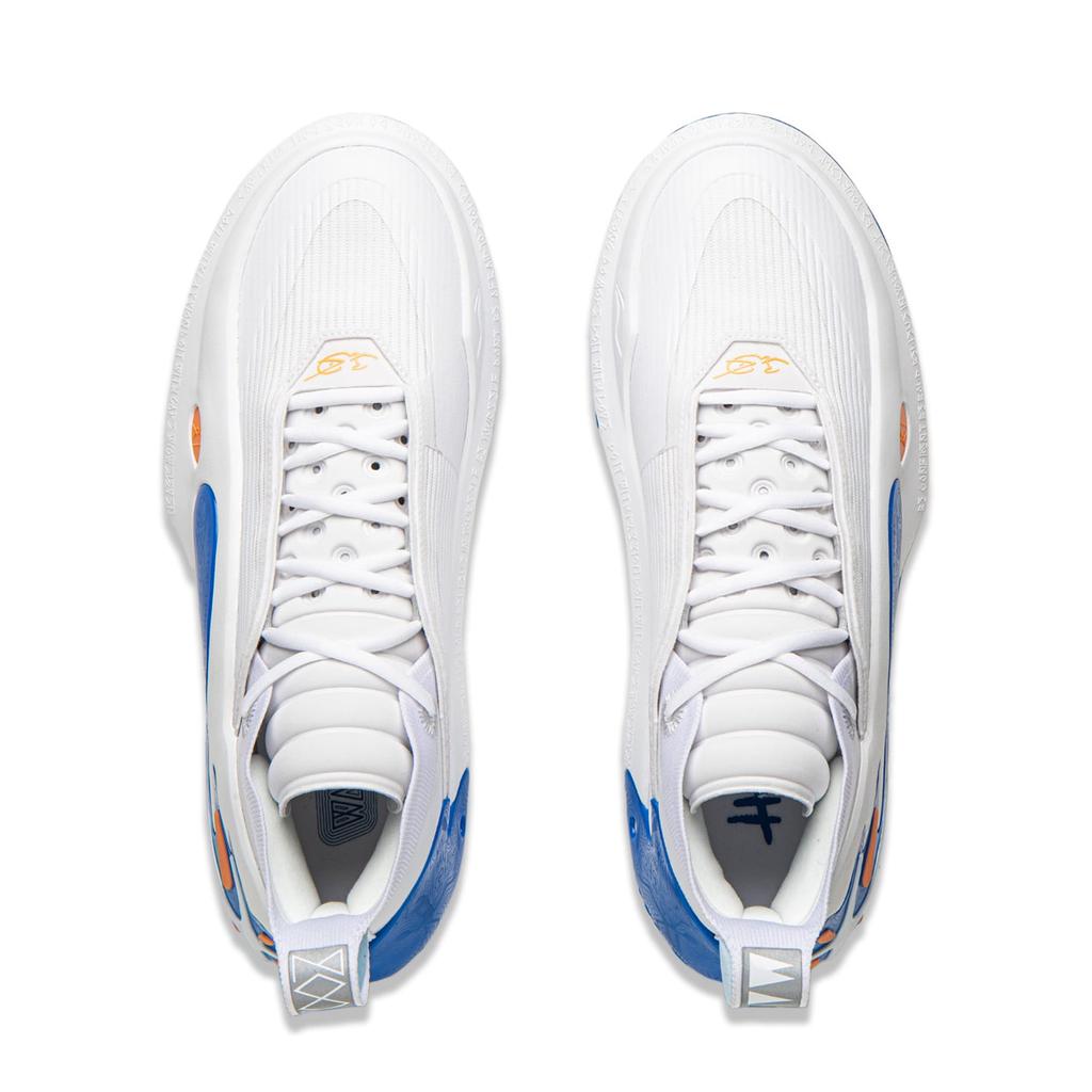 Li Ning WOW11 Mid Top Basketball Shoes Men's Standard White ABAU049-26