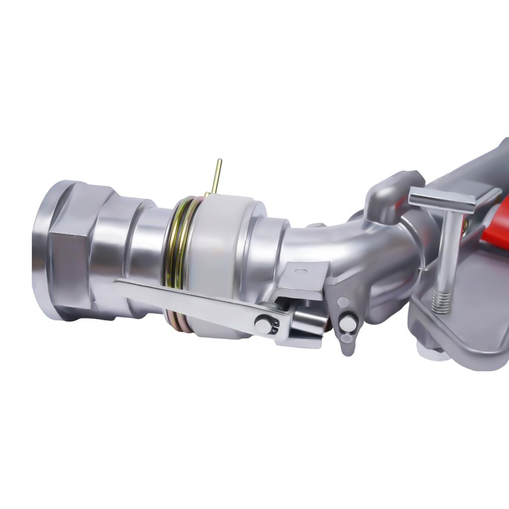 Garden Irrigation Spray Gun, 2" Sprinkler Gun 360° Adjustable Large Impact Area, Zinc Agriculture Irrigation Spray Gun Nuzzles