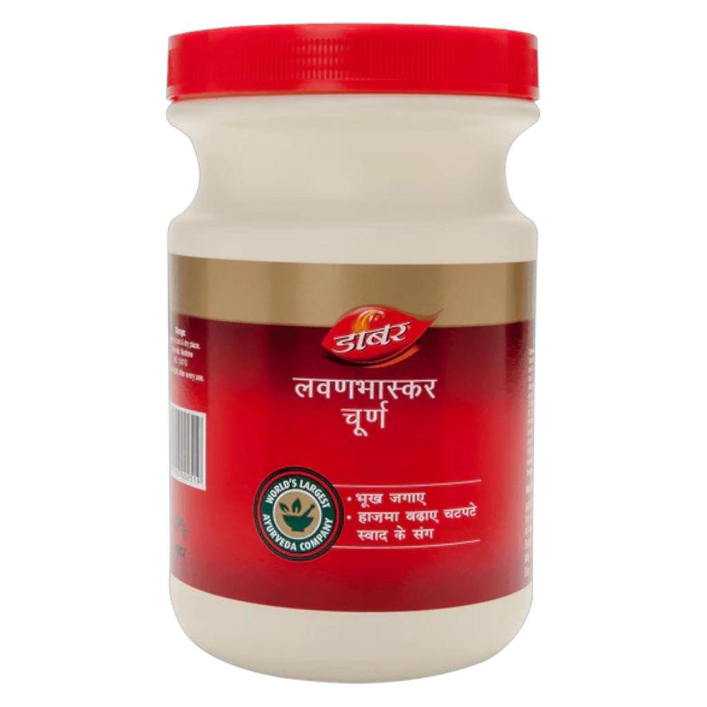 Dabur Lavan Bhaskar Churna 60gm Powder for Digestion, Appetite, Gas Relief, Constipation Support