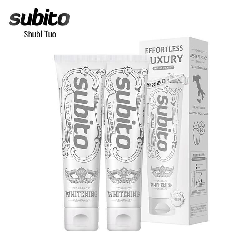 Subito Элегантный Снежный Ритм Сильная Мята Зубная паста