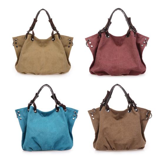 

Модная женская однотонная сумка на молнии через плечо, холщовая сумка чёрный