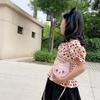 Unique Cats Pattern Shoulder Bag For Children Compact Size Adjustable Strap Crossbody Bags Girls Fashionable Mini Purse