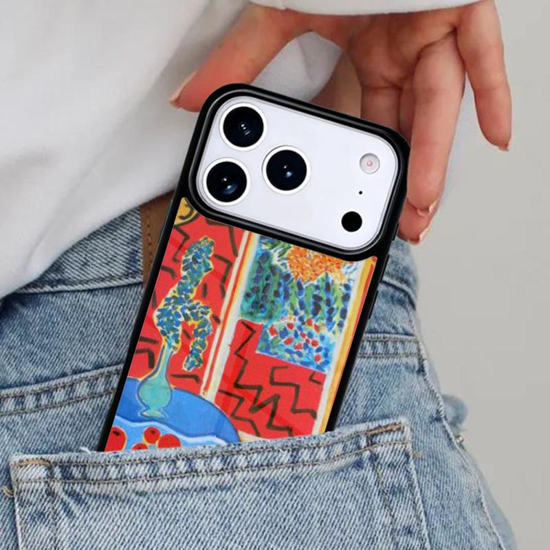 Henri Matisse Art Painting Phone Case for iPhone 16e 15 14 13 12 17 Pro Max Plus Air 17pro Cover Coque