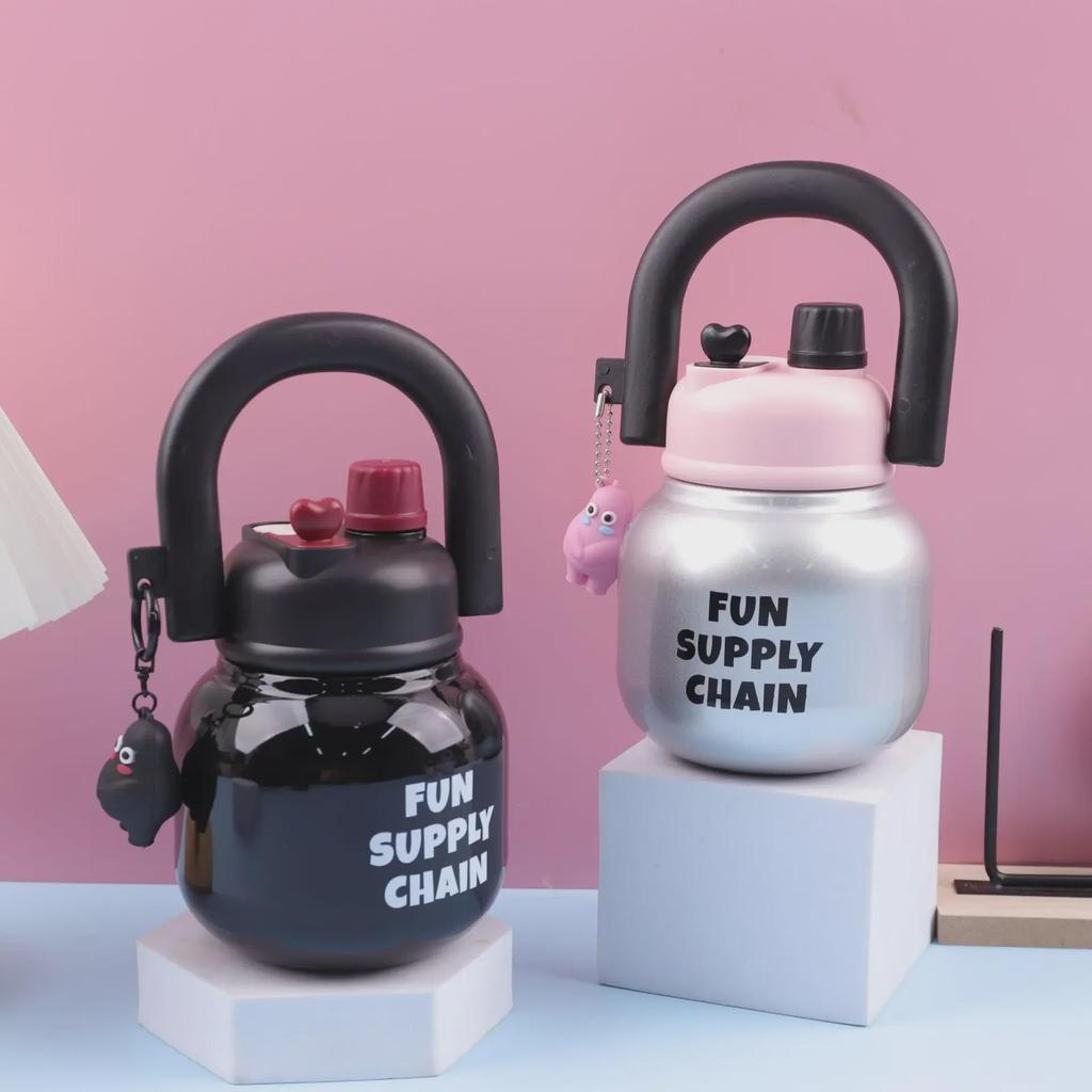 316 Edelstahl Großvolumiger Doppelwandiger Thermobecher