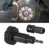 2 Stück Radnabenwellenkopf Rostentfernung Wartung Bremsscheibenrostentfernungswerkzeuge Aluminiumlegierung Metall Auto Reparaturwerkzeuge