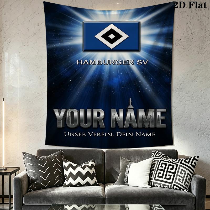 Name Custom Hsv Bilder Logo Wall Tapestry Aesthetic Wall Hanging Printed Fabric Blanket Decorative Tapestries for Bedroom Living Room Home Decor