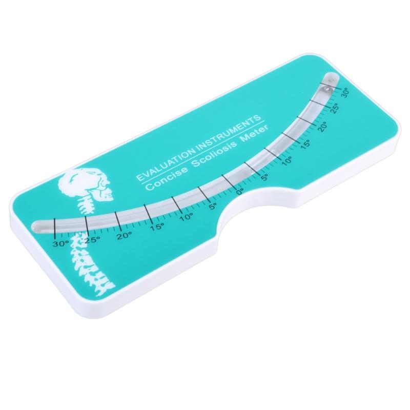 Scoliose Testmeter, Scoliose Meetinstrument 0-30° Meting Beoordeling Diagnose van Rug- en Wervelkolomscoliose