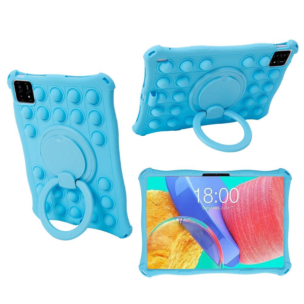 

Bubble Toys Soft Silicone Case For Xiaomi Pad 6S Pro 12.4inch Rotating Handle Kickstand Kids Safe Tablet Cover Pad 6S Pro 12.4