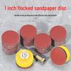 One-Inch Flocked Sandpaper Grinding & Polishing Disc for Small Electric Grinders