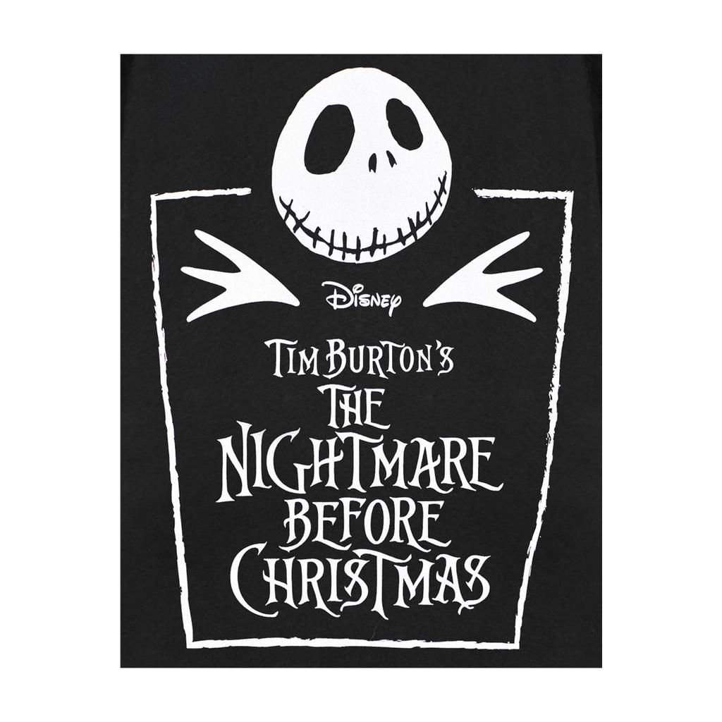 The Nightmare Before Christmas Unisex Adult Coffin Short-Sleeved T-Shirt