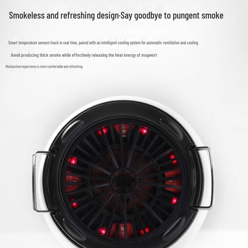 Binduokang Smart Portable Smokeless Electric Moxibustion Device CN Plug (adapter Included)
