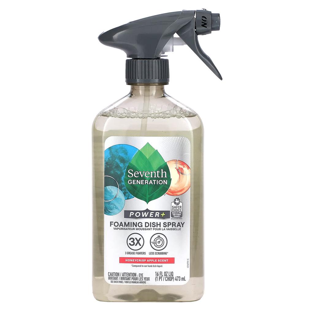Power+ Foaming Dishwasher Spray, Honeycrisp Apple Scent, 473 Ml (16 Fl Oz)