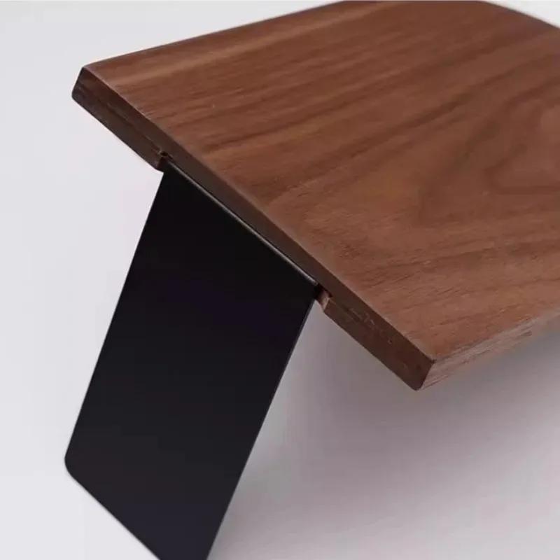 Creative Wooden Bookcases Vertical Table Divider Book Stand Desk Auxiliary Shelf Bookshelf Partition Desk Accessories Study Room