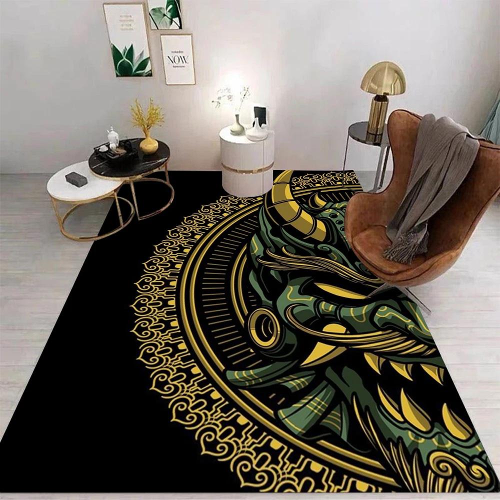  Prajna Carpet Cartoon Living Room Bedroom Kitchen Sofa Table Balcony Rug Non-slip Washable Mat Exquisite Home Ornaments