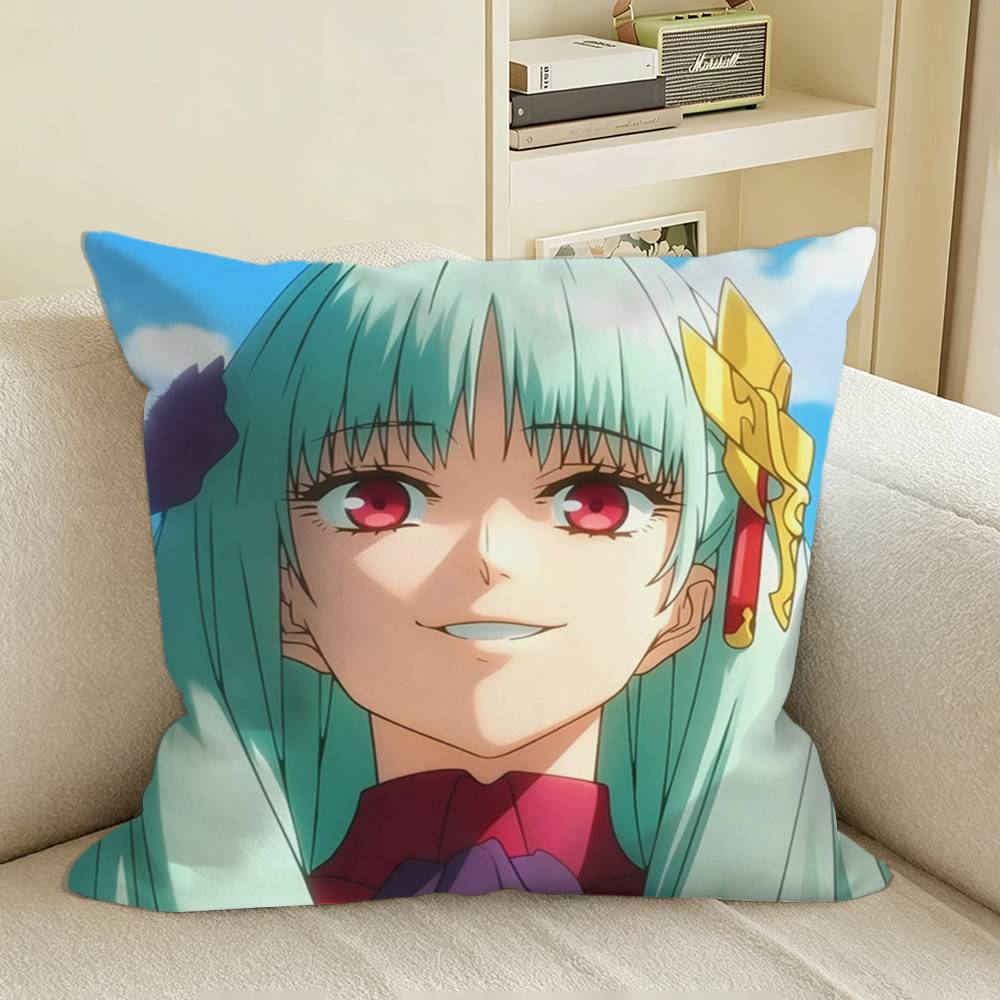 Rin Tohsaka FATE Anime Saber Square Sofa Pillow Cover Solid Color Living Room Home Decor Cushion Case