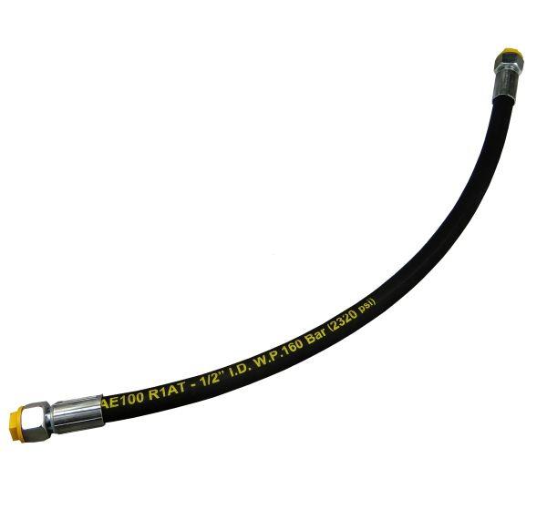 Hydraulic hose thread M22x1.5 straight -630mm DN12-1SN (AA-13-630; P11P11) 16MPa Waryński