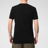 Puma Logo Print Taping Tee Men Tops Black 532557-01