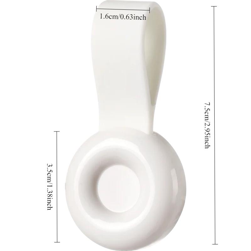 Silicone Toilet Lid Lifter Toilet Seat Lifting Handle Lid Opener Sticker Toilet Seat Lid Opener for Bathroom