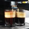 Shot Glass Measuring Cup 3OZ/90ML  4OZ/120ML Liquid Heavy High Espresso Glass Cup  kitchen tool