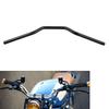 Motorcycle Tracker Handlebars, 22mm Drag Bar Replacement for Chopper Bikes, Black, Compatible with Cruiser and Bobber Bikes