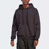 Adidas Originals Solid Color Logo Hoodie Pullover Men Tops Black IA2443