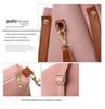 2024 Women's Fashion Four-Piece Bag Set: Handbag, Shoulder Bag, Crossbody, and Bucket Bag