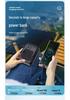 Y1L Waist & Handheld USB Portable Fan: Strong Wind Cooling for Outdoor, Food Delivery, Construction