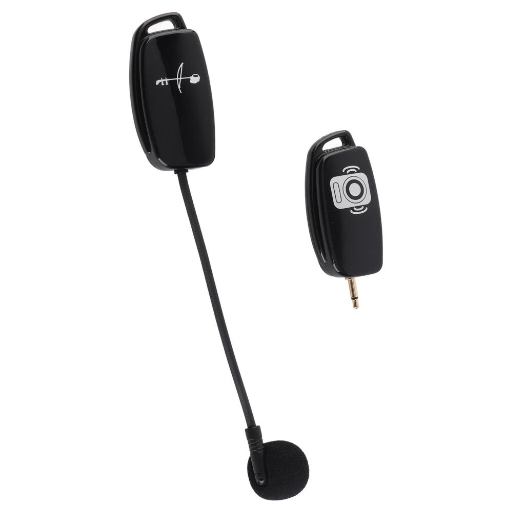 Erhu Microphone 2.4G Wireless Anti Interference Plug and Play Noise Reduction Violin Microphone Pickup for Instruments