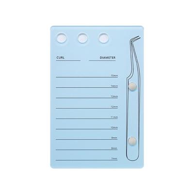 GLALASH-Wimpernhalter Wimpernverlängerung Kleber Palette Acrylplatte Gefälschte Anzeige Werkzeug 1 Stück, 1 Stück