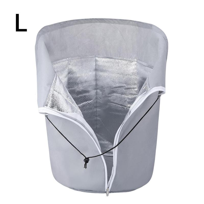 Zimowy Pokrowiec na Rośliny Worki Ochronne przed Mrozem Zewnętrzny Ogród Krzewy Drzewa Rośliny w Doniczkach Ochrona Tkanina Oxford Przeciwmrozowy Ciepły Pokrowiec