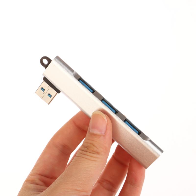 1 Stück PC-Zubehör 4-Port-USB-3.0-Hub High-Speed-Typ-C-Splitter 5 Gbit/s Multiport-Hub 4 USB 3.0 2.0-Anschlüsse