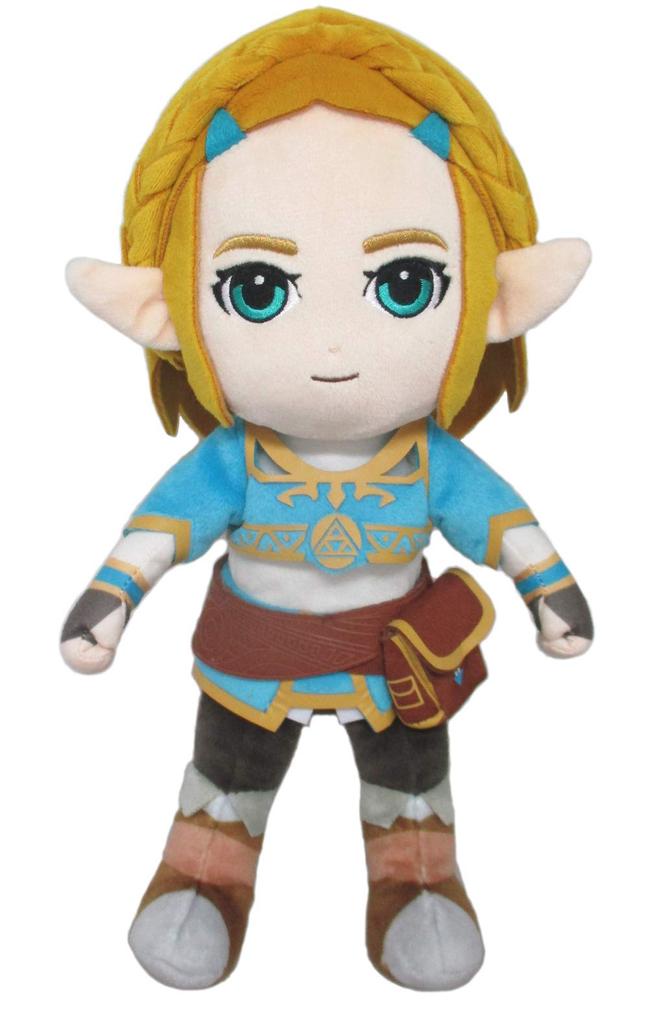Sanei Boeki The Legend of Zelda: Breath of the Wild Zelda (S) W11 x D10.5 x H28cm Plush Toy ZP03