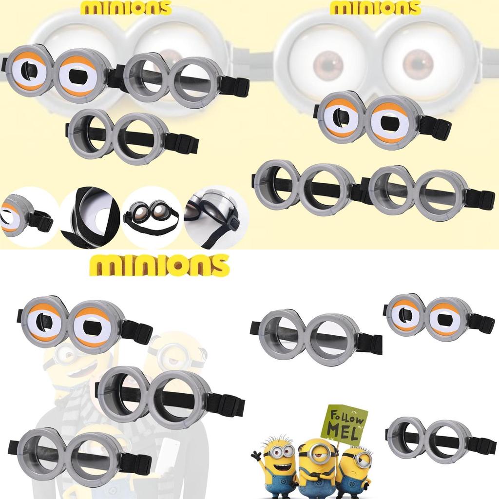 Funny Despicable Me Minion Glasses For Halloween Costume And Party Props