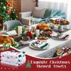 3/5 Pack of Towels with Random Designs, Rich Patterns, Kitchen Microfiber Towels, Christmas Dish Towels, Gift Decoration, Holiday Towels,