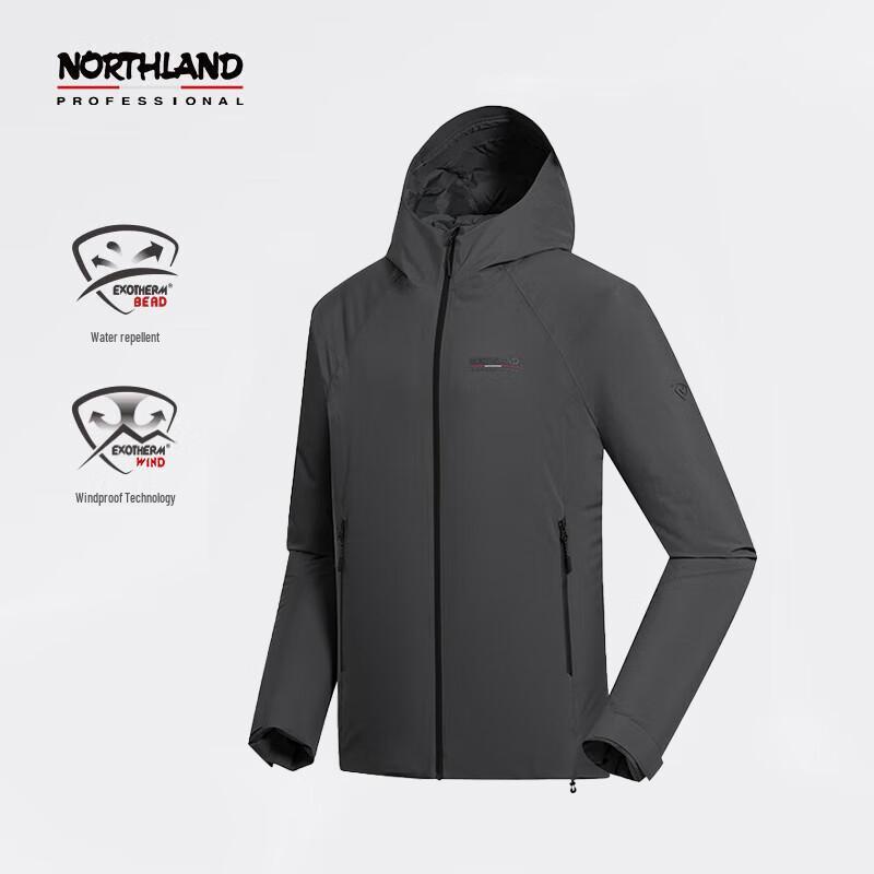 NORTHLAND Men's Wangfeng Outdoor Hooded Windbreaker