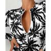 Bikini da Donna Pezzo Unico Zip Conservativo Sexy Vita Alta Costume da Bagno Costumi da Bagno da Spiaggia Estivi Femminili