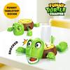 Creative Turtle Cartoon Desktop Ornament - Funny Staring Contest Prank Toy