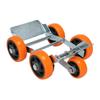 Vehicle Dolly Tyre Blowout Booster Solid Carbon Steel Bicycle Emergency Tyre Booster Scooter Tyre Burst Trailer for Bike