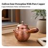 Tea Brewing Pot 1600 Ml Hammered Copper Teapot Handmade-styleStyle