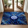 Borussia Dortmund Design Crystal Velvet Rug Soft Decorative Mat for Bedroom Entrance