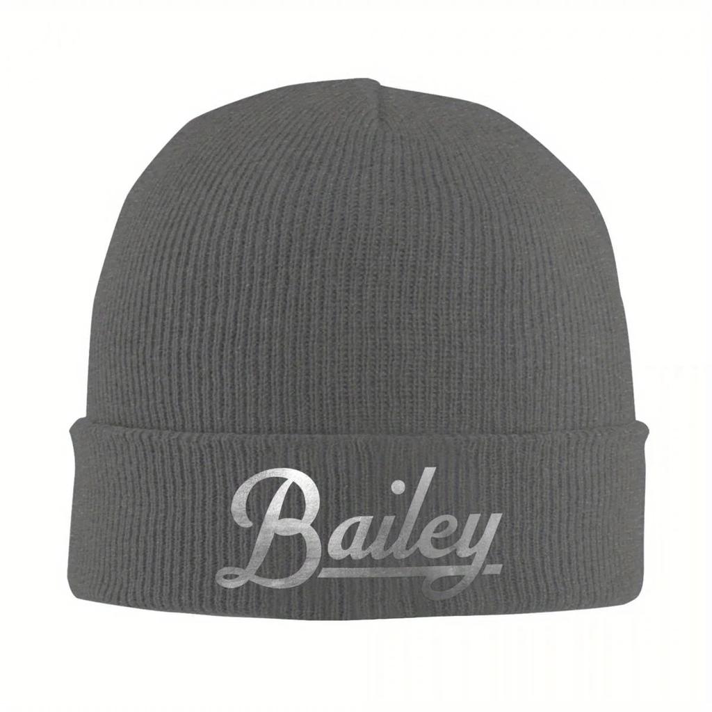 New BAILEY Warm Knitted Cap Hip Hop Bonnet Hat Autumn Winter Outdoor Beanies Hats For Unisex Adult