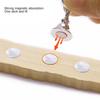 Magnetic Nail Display Stand Log Alloy DIY Training Fingernail Display Holder for Beauty Salon