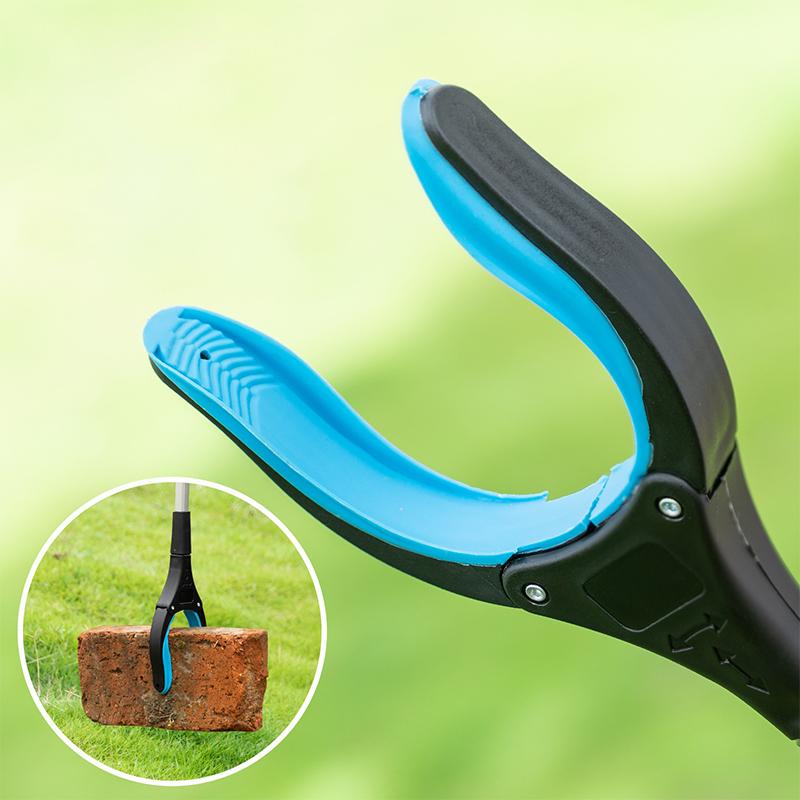 Portable Foldable Litter Picker Grabber Tool Lightweight Wide Claw Trash Reacher for Outdoor Camping Cleaning