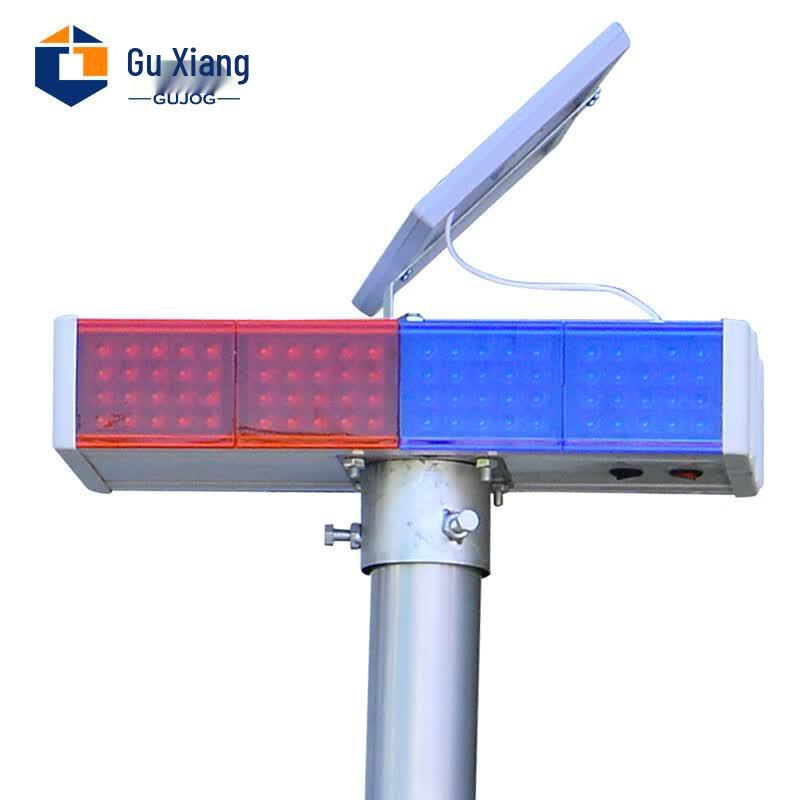 Solar LED Flashing Warning Light