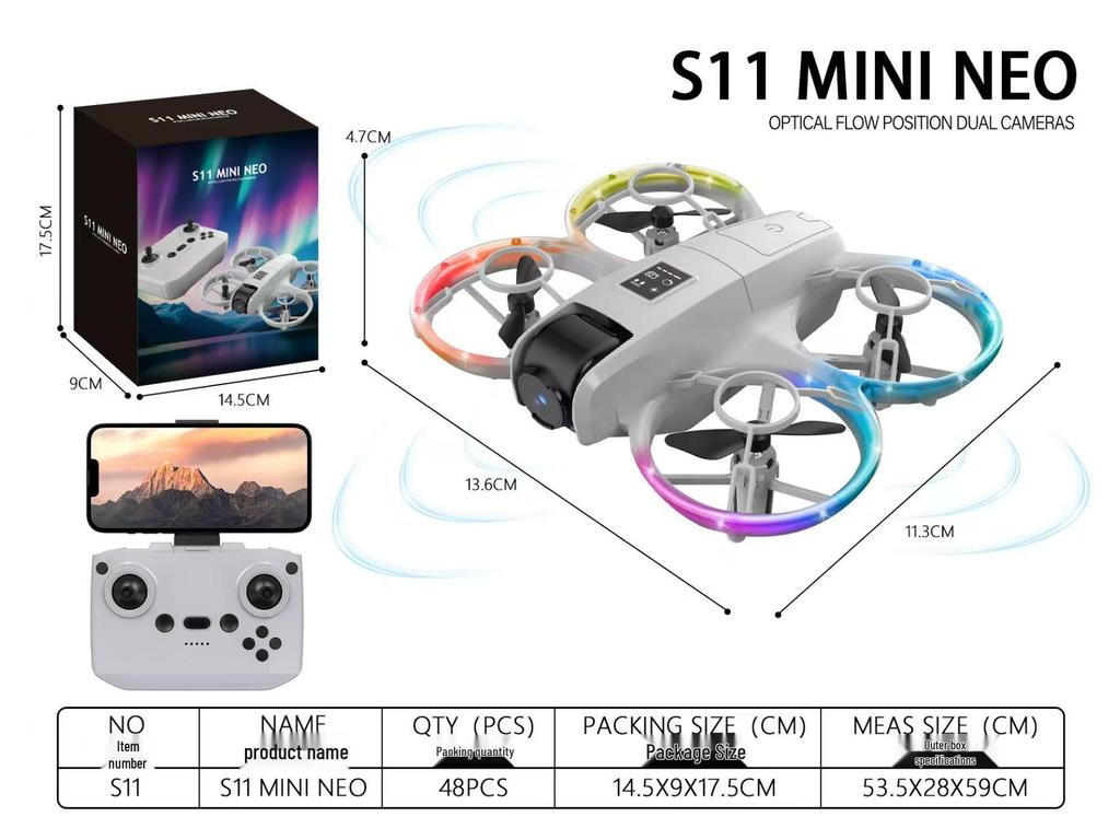 Beginner Drone with Obstacle Avoidance, HD Aerial Photography, and Optical Flow Positioning Quadcopter