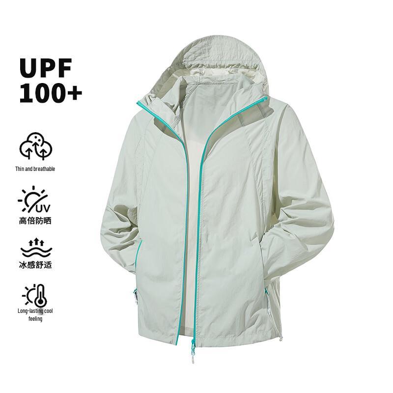 VUUG Unisex Colorblock Anti-UV Sonnenschutzjacke