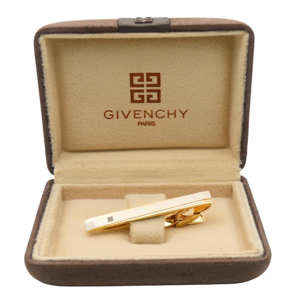 Gebrauchte GIVENCHY Krawattennadel Metall 6,7g Gold Silber Accessoires
