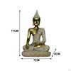 Buddha Sculpture for Home Office Decor - Handcrafted Resin Figurine